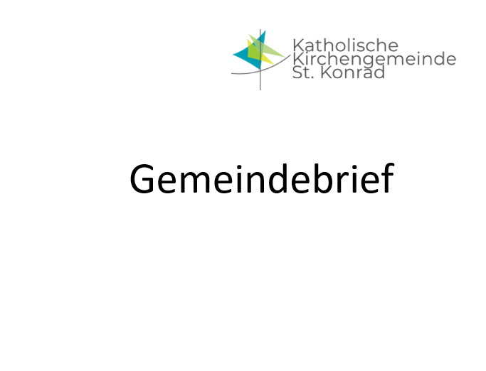 Gemeindebrief