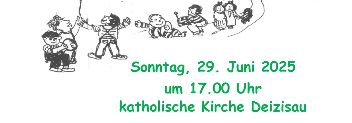 Plakat Gottesdienst für kleine Leute 2025 06 29