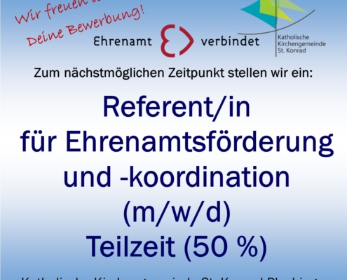 Ausschreibung Ehrenamtskoordination