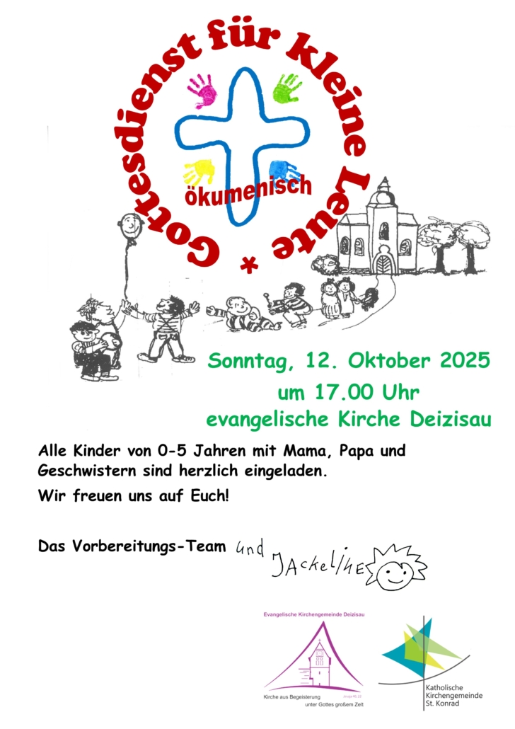 Kleine Leute Gottesdienst 2025