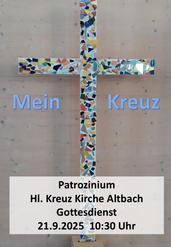 Plakat Patrozinium Altbach 2025