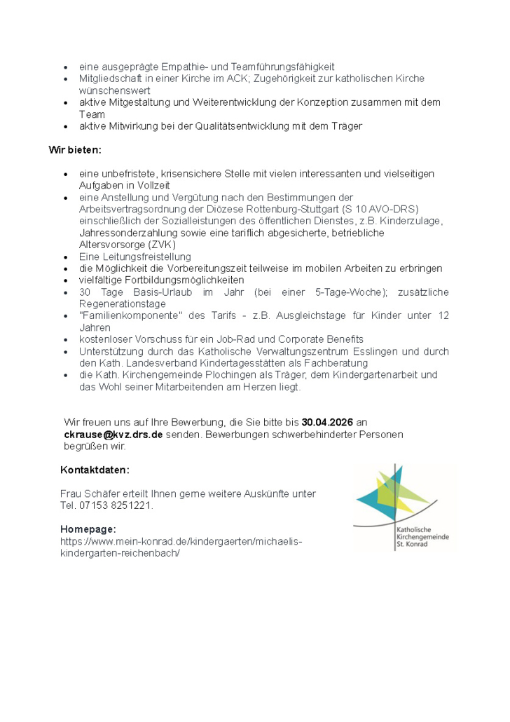 2026-03-31_Ausschreibung_Leitung_Miachaelis-Kiga_Seite_2